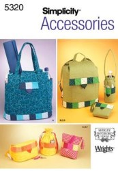 5320 FAT QUARTERS BACKPACKS,FANNY PACK,WATER BTL HLDR PATTERN